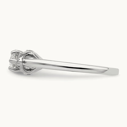 Semi-Mount Engagement Ring, 0.05 ct tw Lab-Grown Diamond