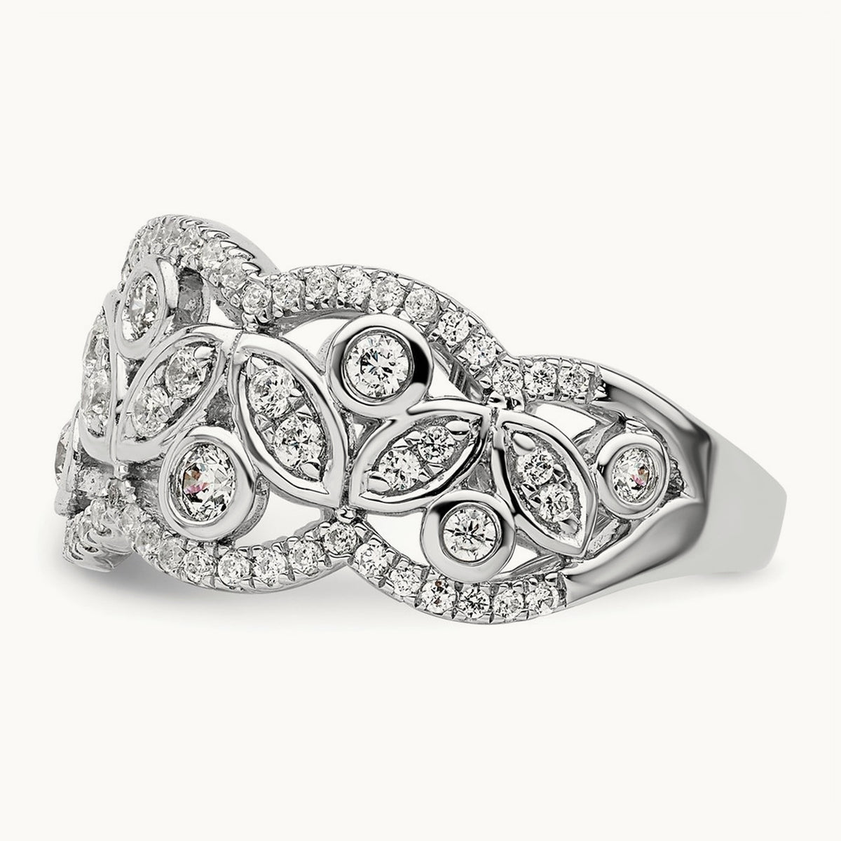 Fashion Ring, 1.00 ct tw Lab-Grown Diamond