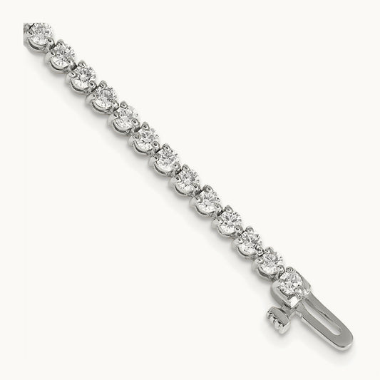 Tennis Bracelet, 3.25 ct tw Lab-Grown Diamond