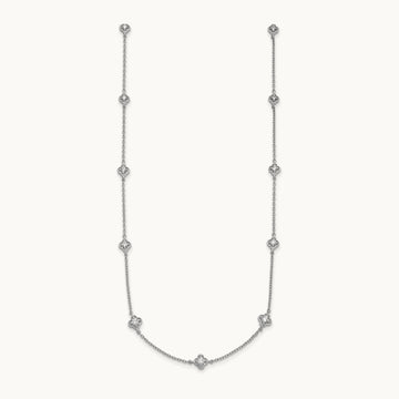 Diamond Multi Station Necklace