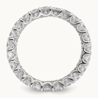 Oval Eternity Band, 3-5 ct Lab-Grown Diamond