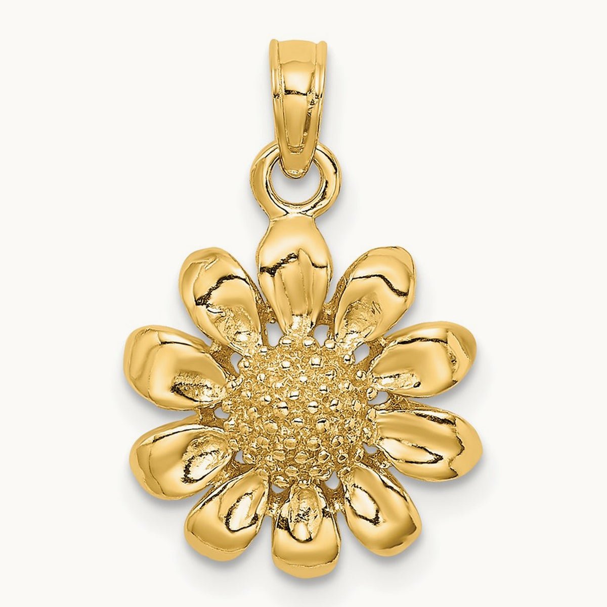 Sunflower Charm, 14K