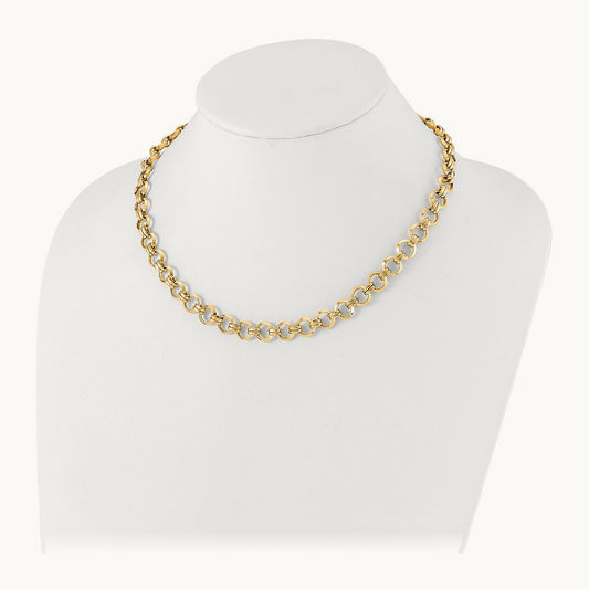 Polished Link Necklace — photo set