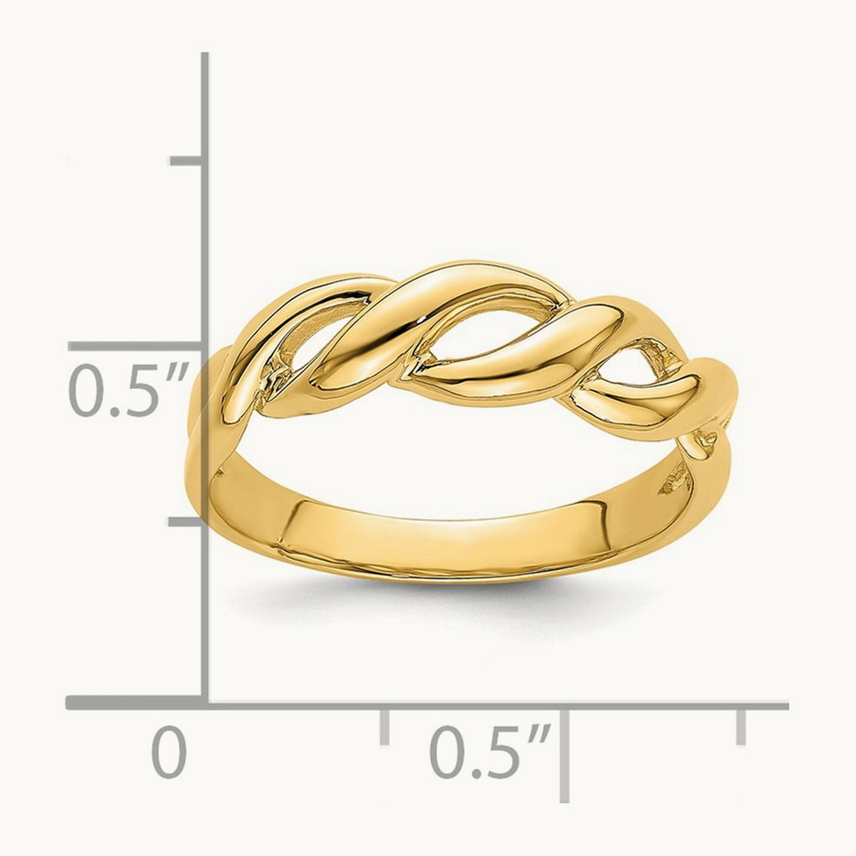 Freeform Knot Ring — photo set