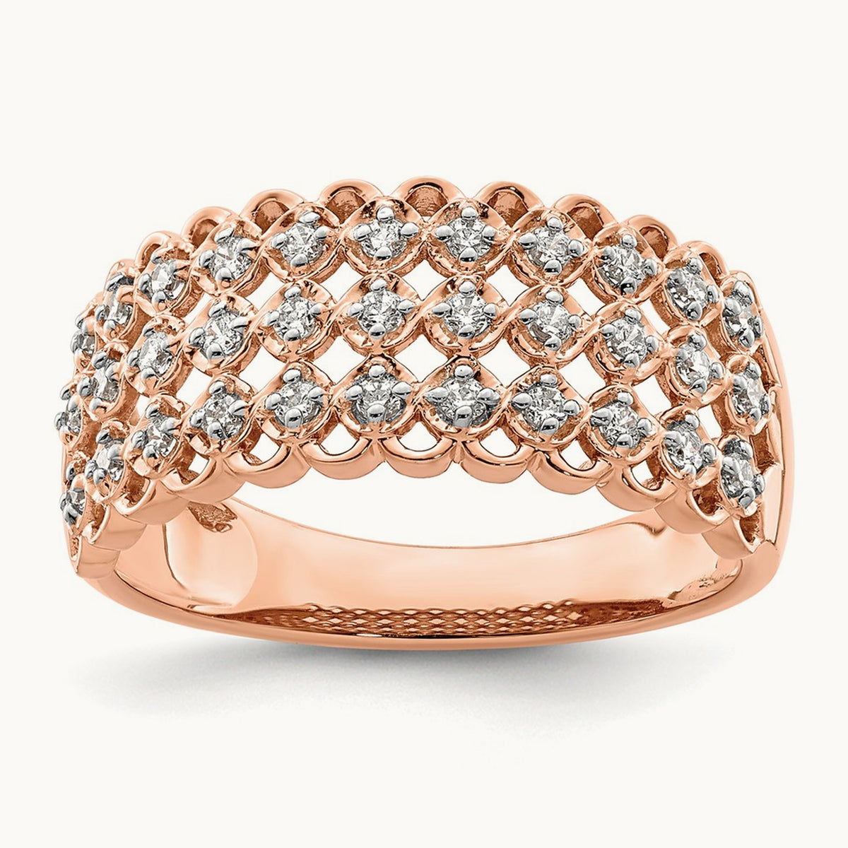 Pave Ring, 0.25 ct tw