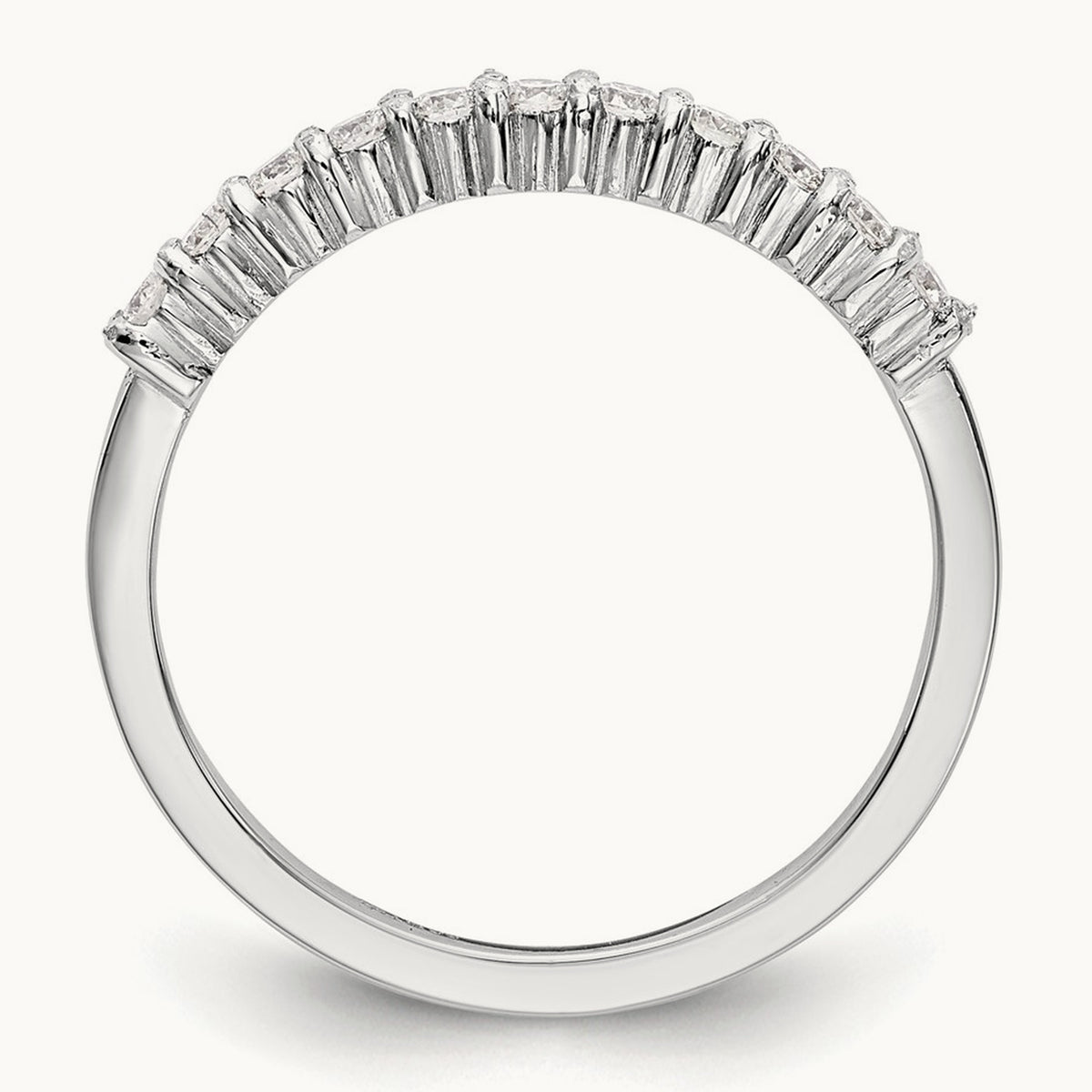 11-Stone Diamond Band, Platinum
