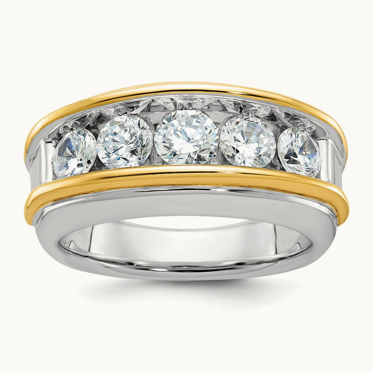 Men's Ring, 2.00 ct tw Lab-Grown Diamond