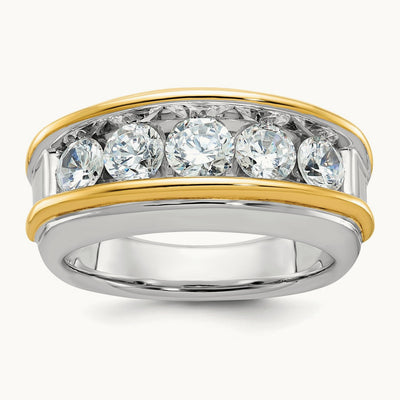 Men's Ring, 2.00 ct tw Lab-Grown Diamond