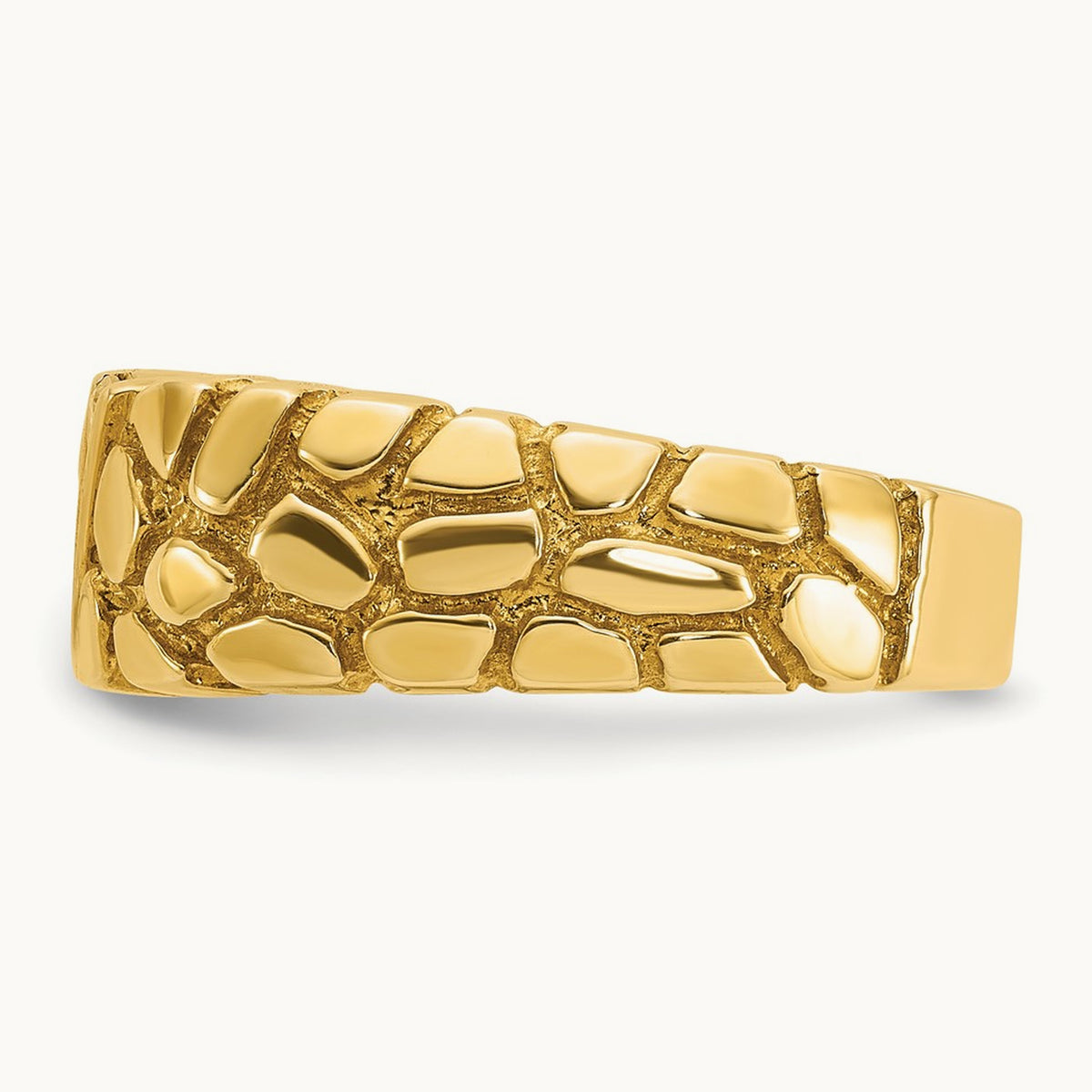 IBGoodman Men's Diamond Nugget Complete Ring, 14K