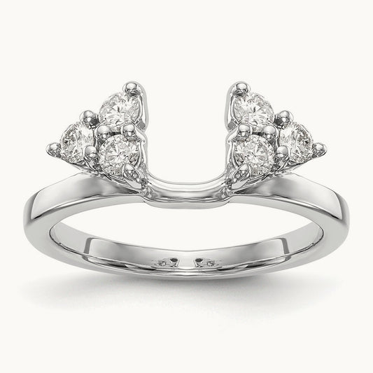 Diamond Wrap, 14K White Gold