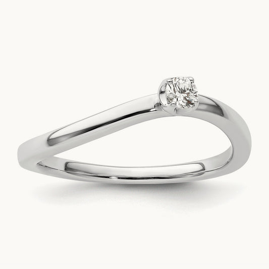 Promise Band, 0.10 ct tw Lab-Grown Diamond