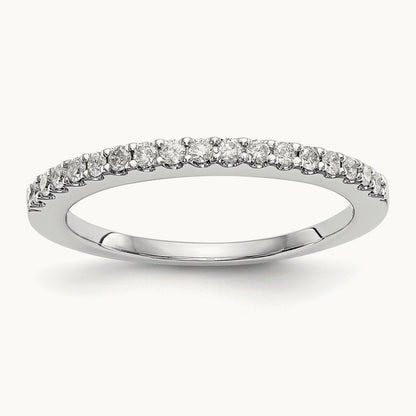 Diamond Band, 14K White Gold