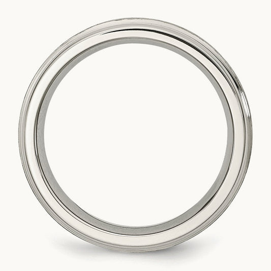 Polished with Satin Center Grooved Edge Band — photo set