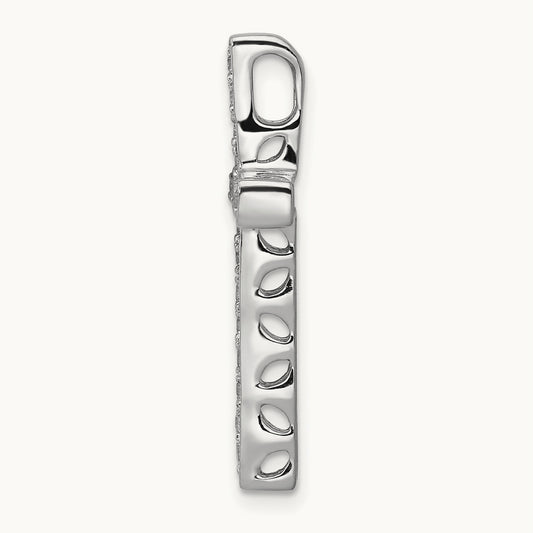 3/8ct. Diamond Cross Chain Slide — photo set