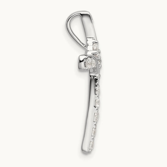 Cross Chain Slide, 0.50-1.00 ct tw Lab-Grown Diamond