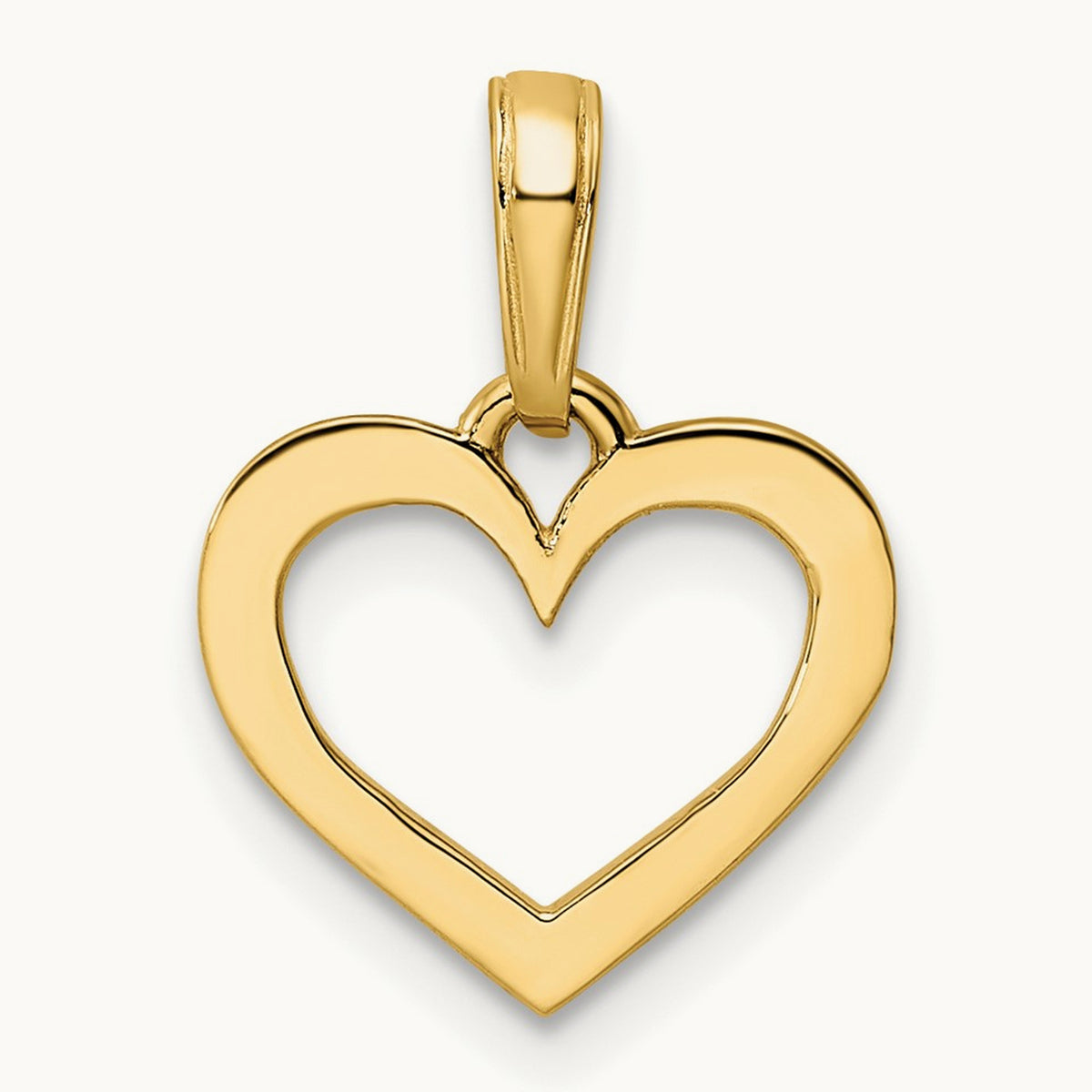 and Diamond-cut Heart Pendant — photo set