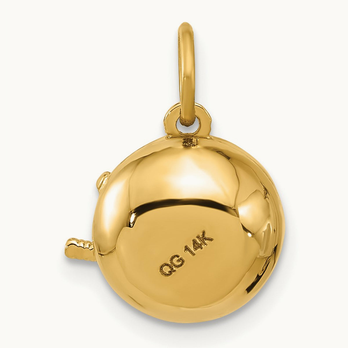 Fancy Ramen Bowl, 14K Yellow Gold