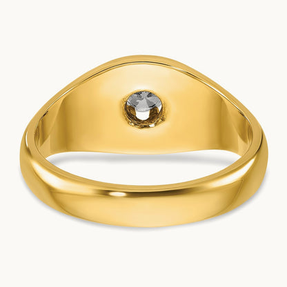IBGoodman Men's Diamond Complete Ring, 14K