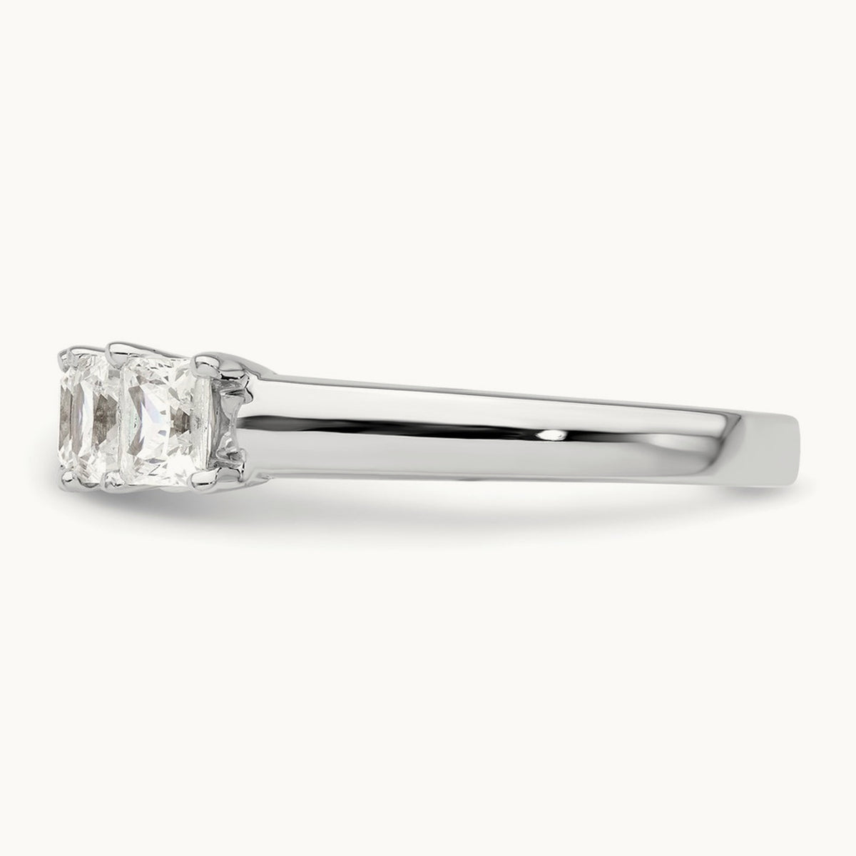 Princess-Cut 5-Stone Band — 1 1/2 ct, 7