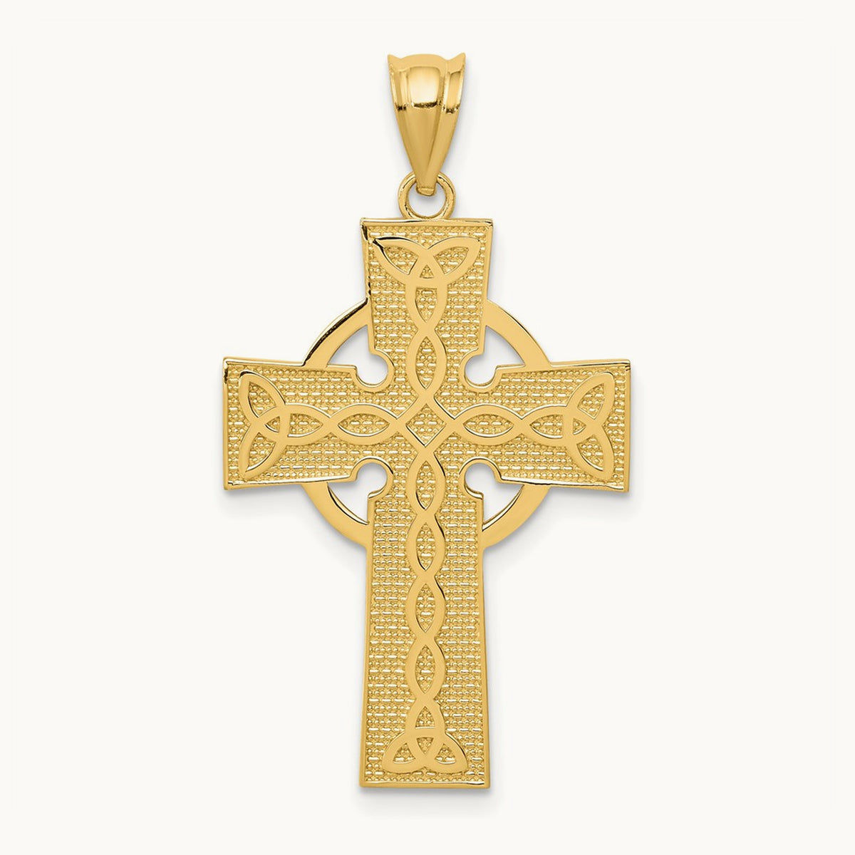 Celtic Cross Pendant, 14K