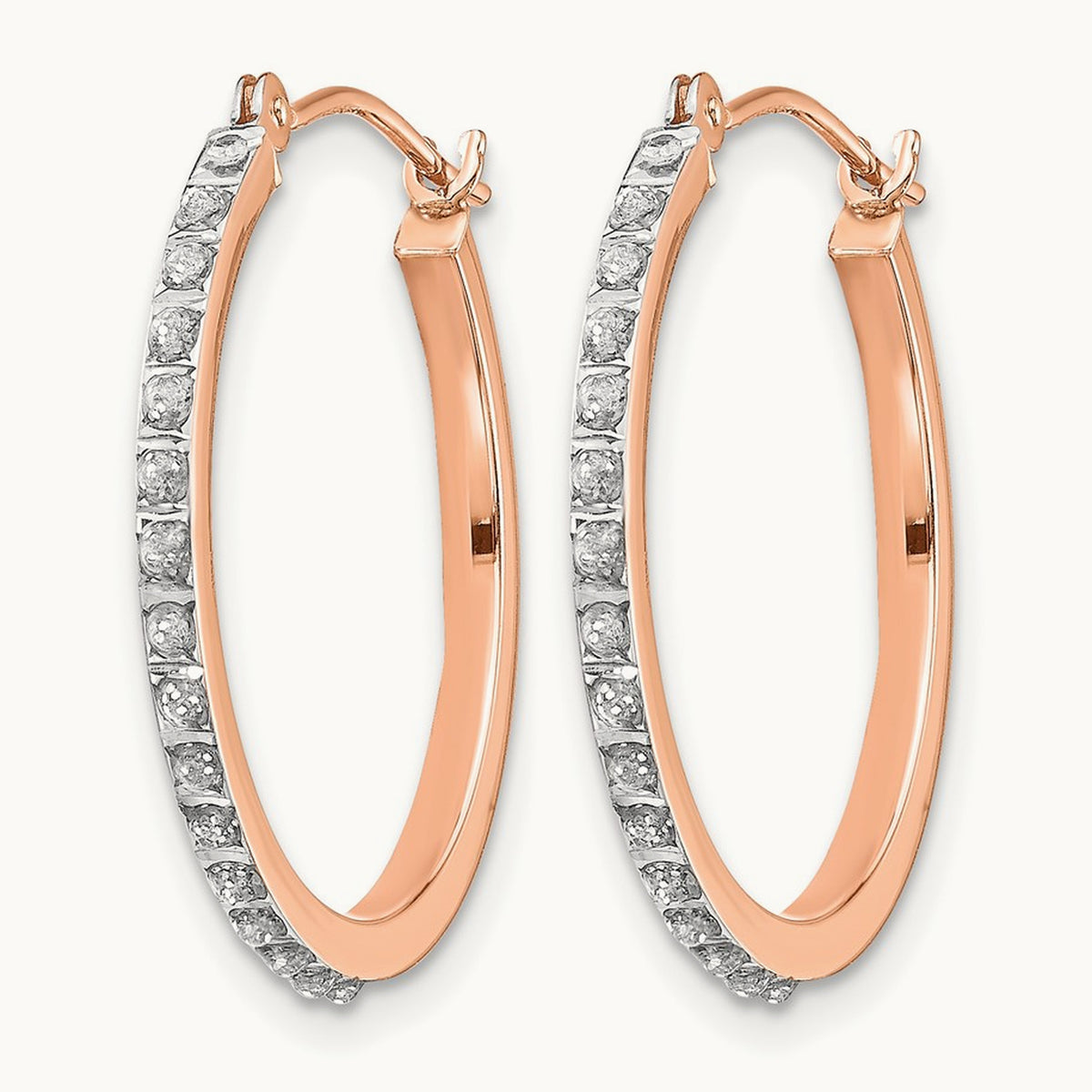 RG Diamond Fascination Dia. Dust/Accent Hoop Earrings — photo set