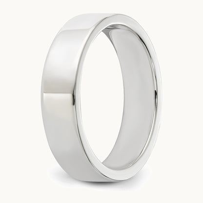 Sterling Silver 5mm Lightweight Flat Band