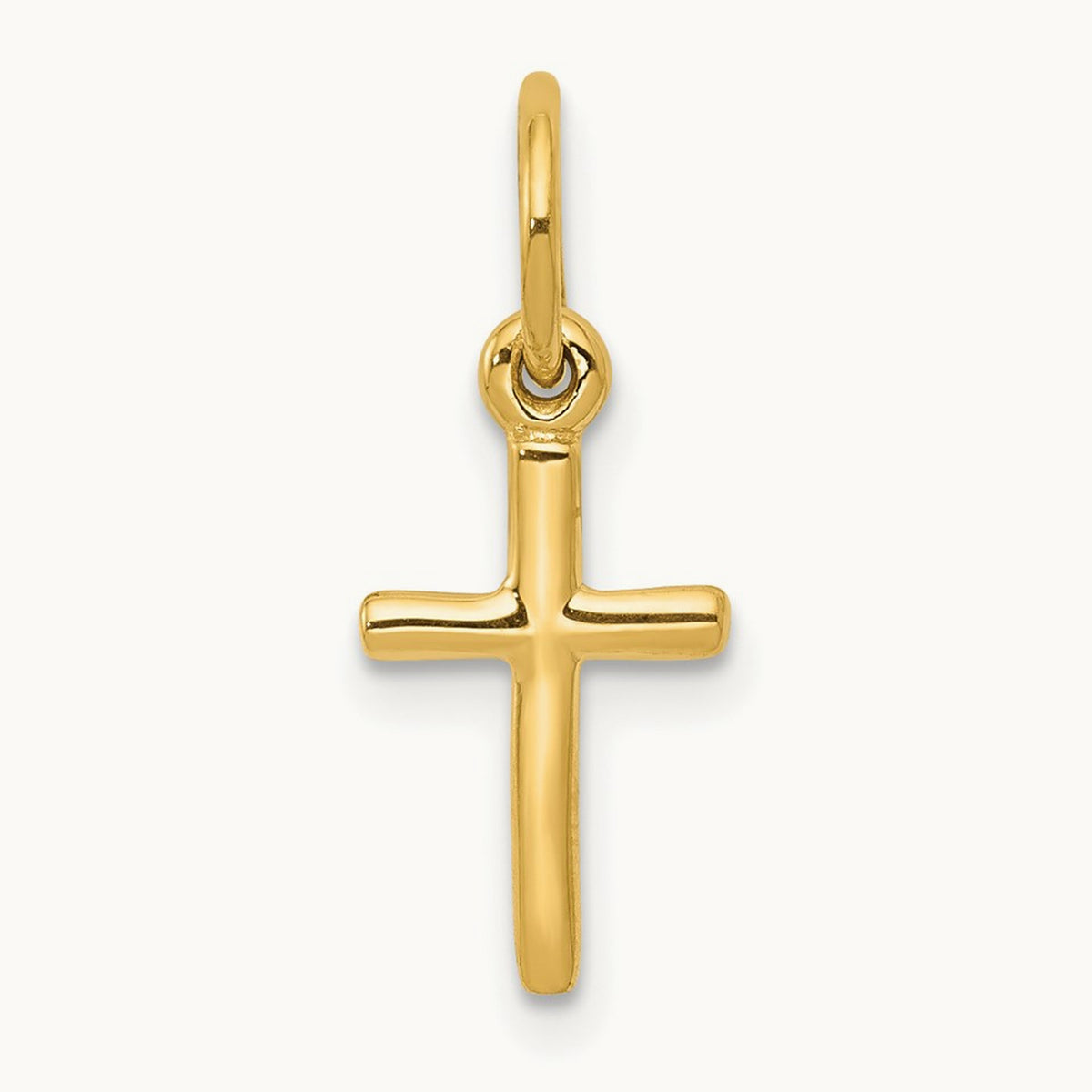 Small Cross Charm — 18mm