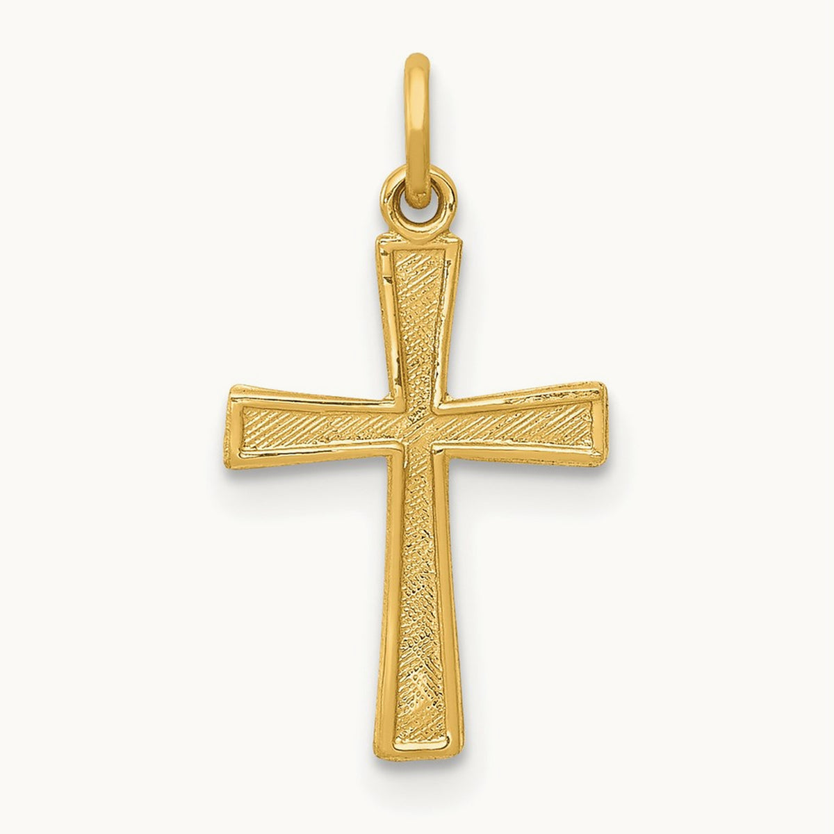 Cross Charm, 14K