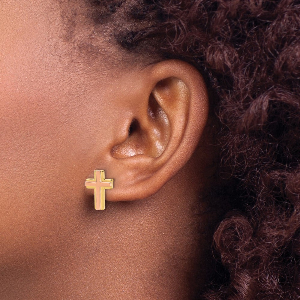 Madi K Cross Post Earrings — photo set