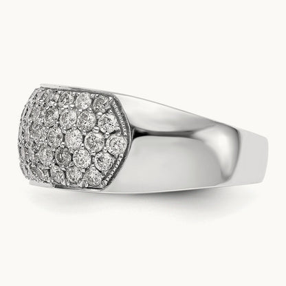 Diamond Band, 14K White Gold