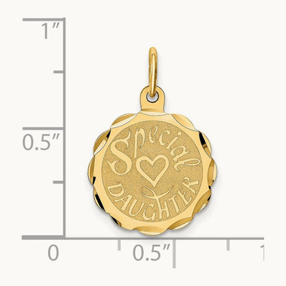 SPECIAL DAUGHTER Charm, 14K