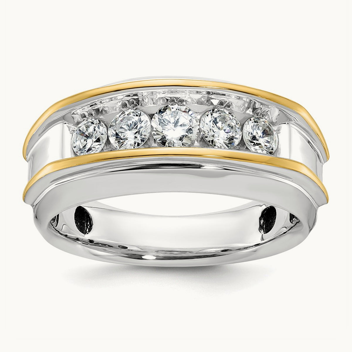 Men's Ring, 1.00 ct tw Lab-Grown Diamond