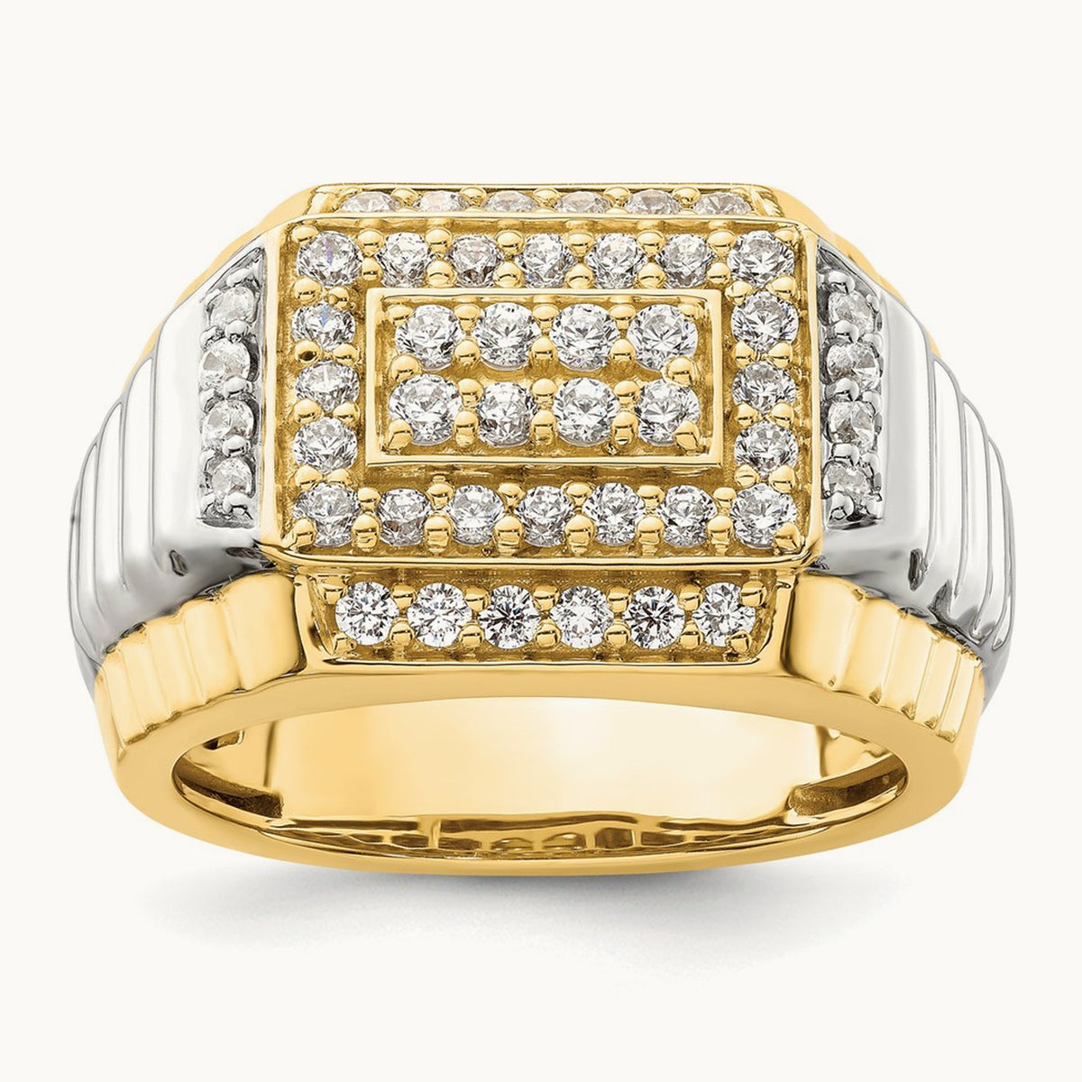Men's Ring, 1.00 ct tw Lab-Grown Diamond