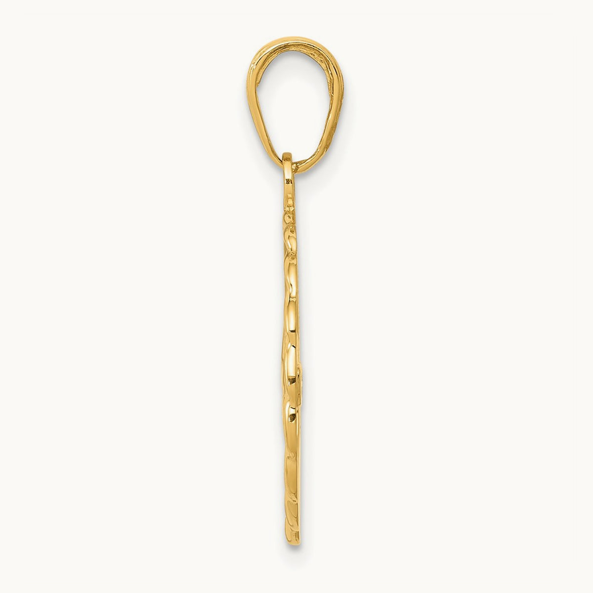 Swimming Charm, 14K