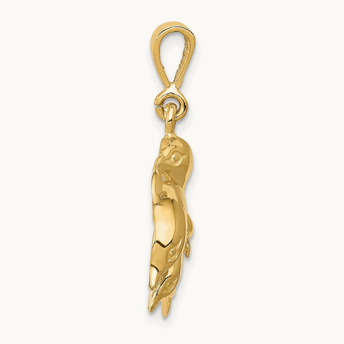 Dolphin Charm, 14K