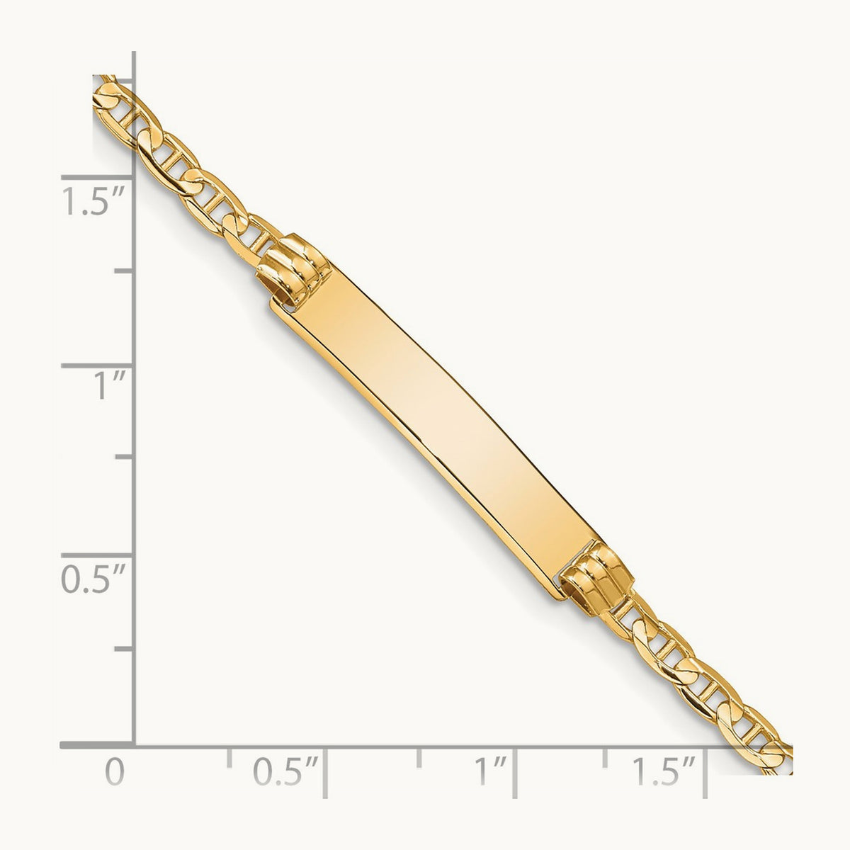 Anchor ID Bracelet — 7mm