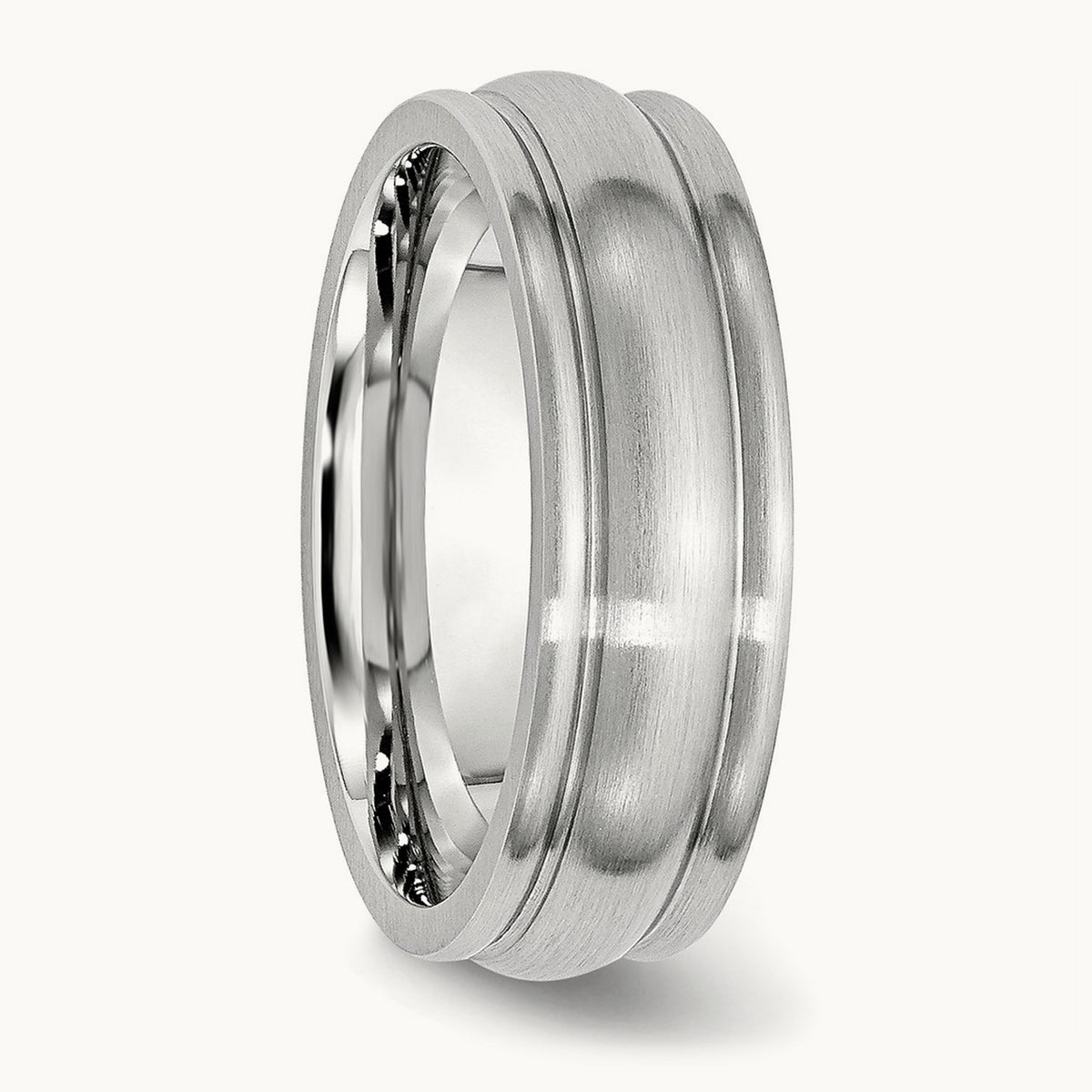 Cobalt Satin Rounded Edge Band — photo set