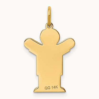 Kid Charm — 14K Yellow Gold