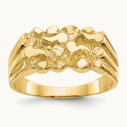 Nugget Ring, 14K