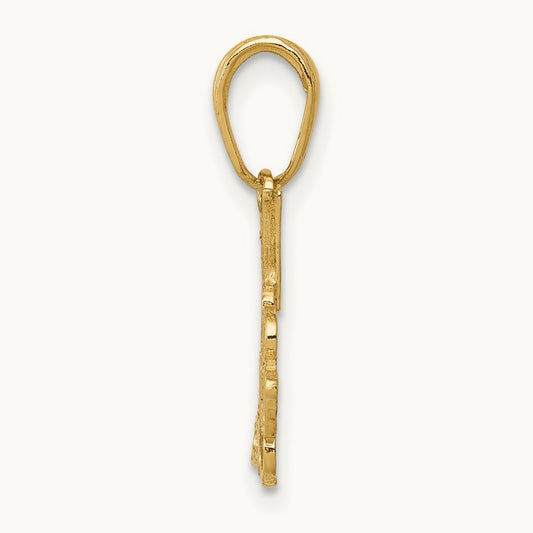 #1 DAUGHTER Pendant, 14K