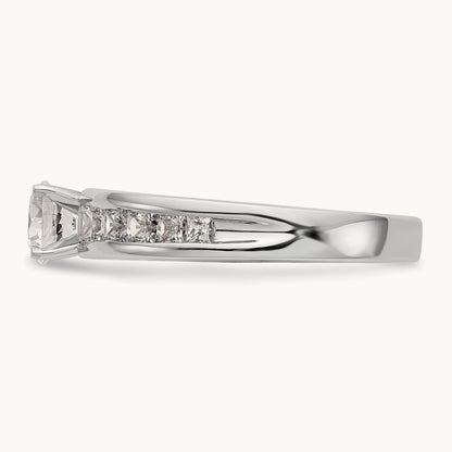 Peg Set Engagement Ring Mounting