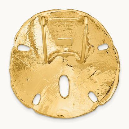 Fits Up To and 10mm Medium Sand Dollar Slide, 8mm, 14K