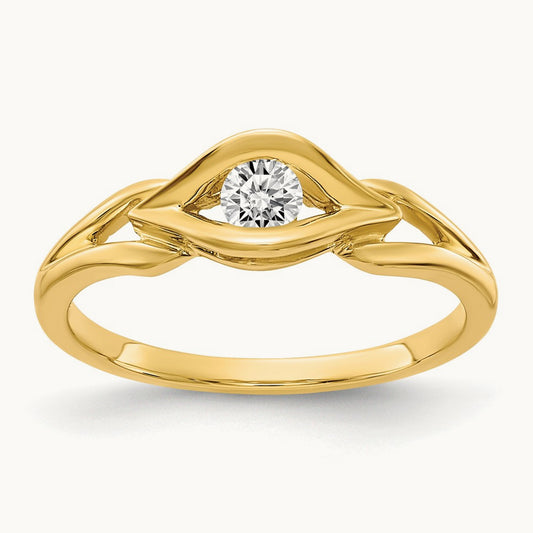 Polished AA Diamond ring — photo set