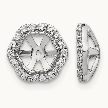 Earring Jacket, 0.25 ct tw Lab-Grown Diamond