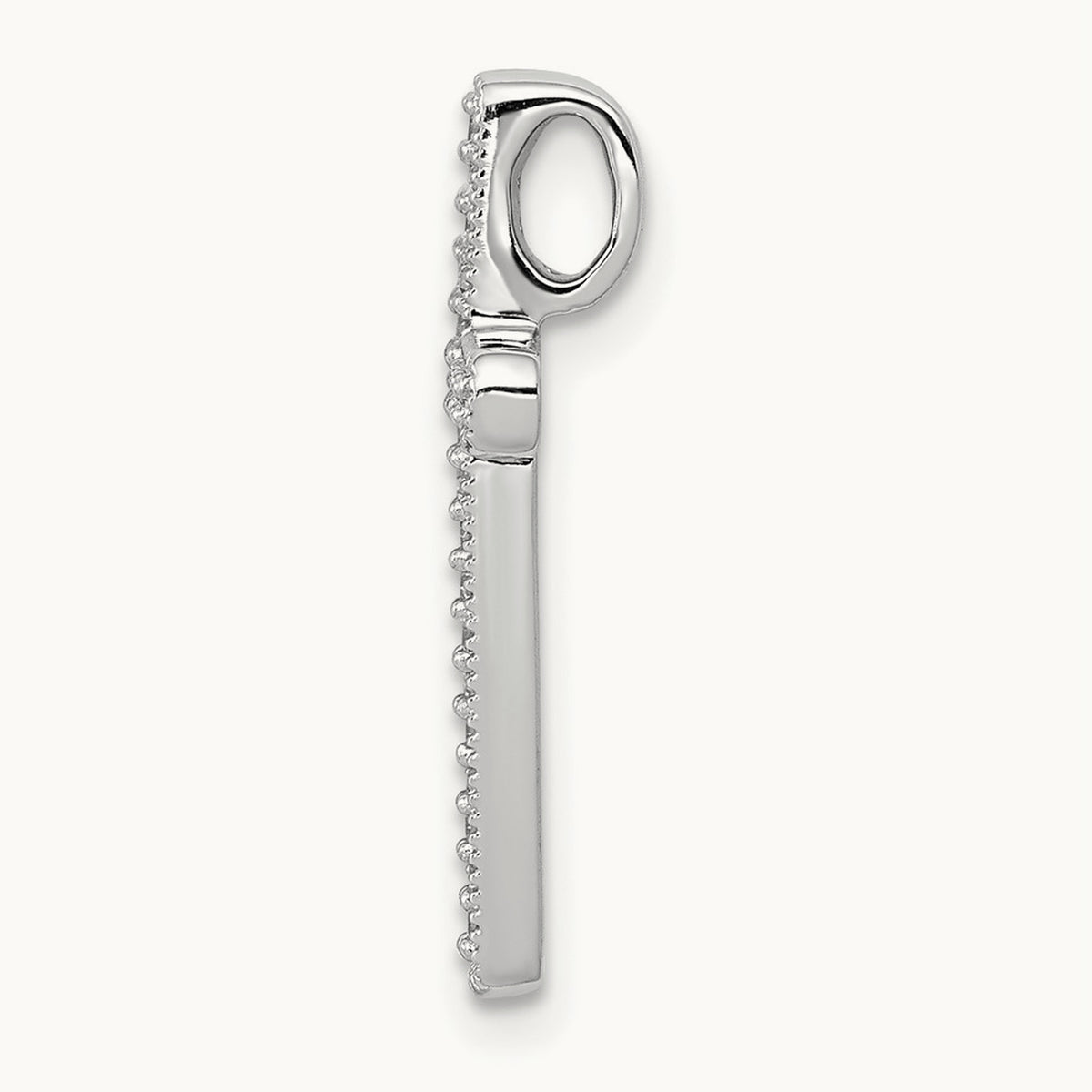 1/10ct. Diamond Cross Chain Slide — photo set