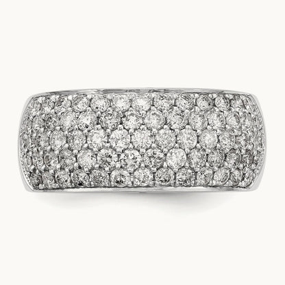 Diamond Band, 14K White Gold