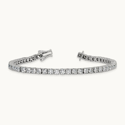 Round Tennis Bracelet, 8.00-10.00 ct tw Lab-Grown Diamond