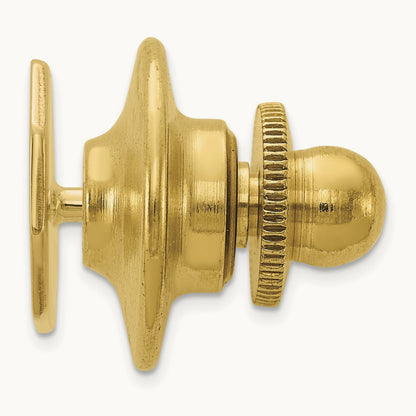 Men's Rectangular Octagon Tie Tac — 14K Yellow Gold
