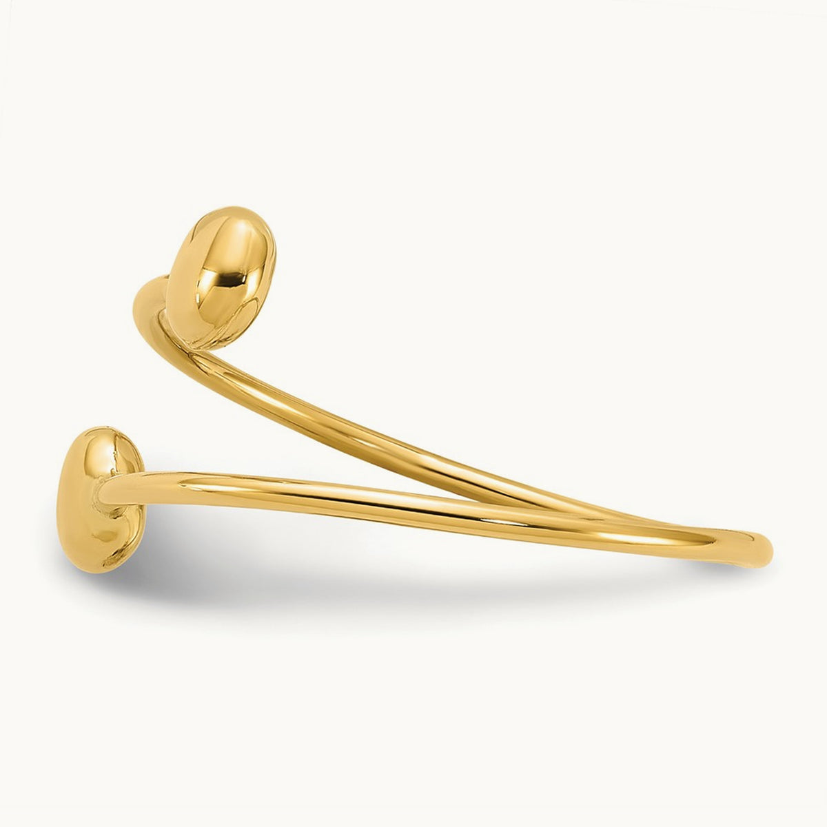 Polished Adjustable Fashion Ring, 14K