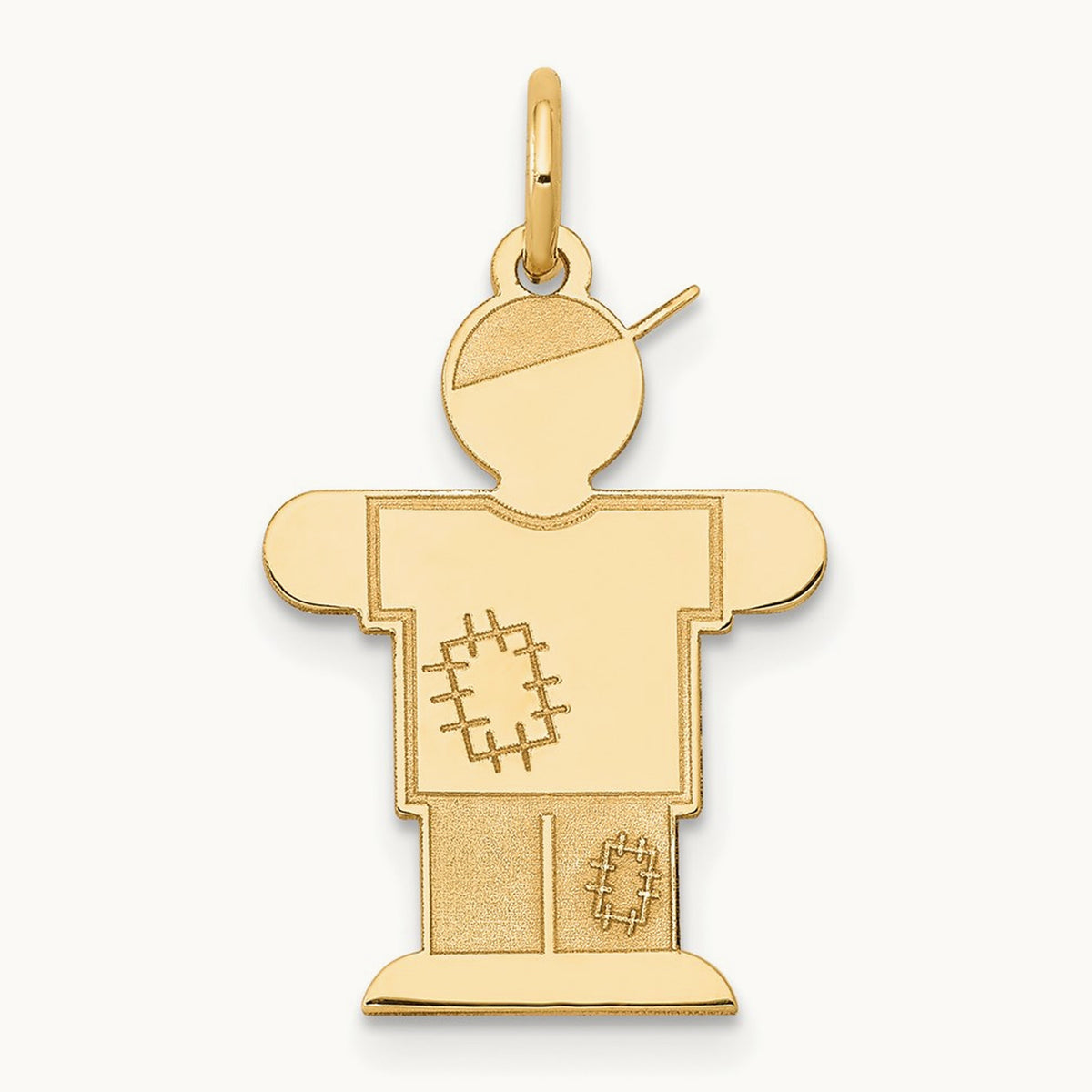 Kid Charm — 14K Yellow Gold